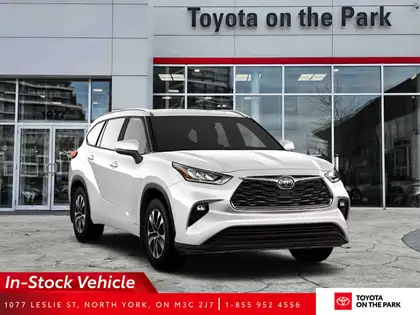 White 2026 Toyota Highlander SUV / Crossover All-Wheel Drive 8-Speed Automatic