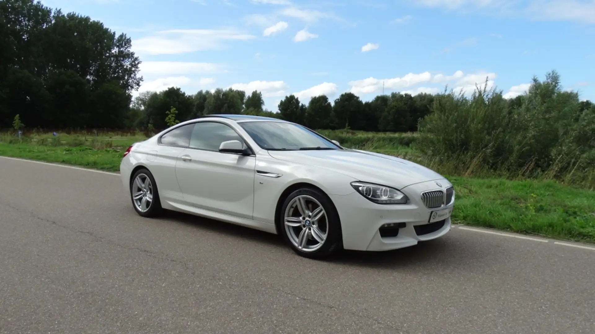 BMW 650 6-serie 650i F13 ALLE OPTIES 640i M6 Wit - 2