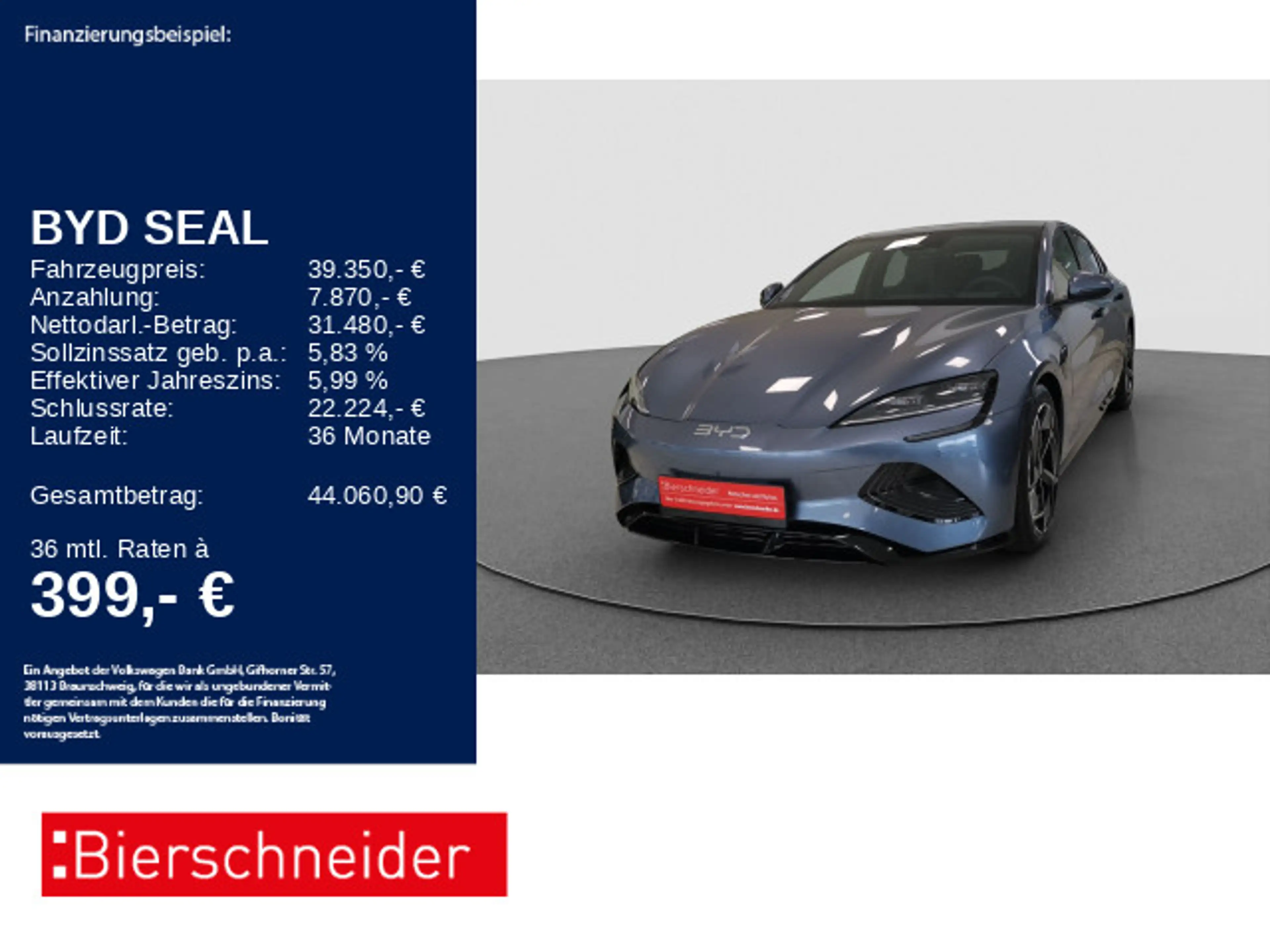BYD Seal Seal Design NAVI PANO ACC LEDER
