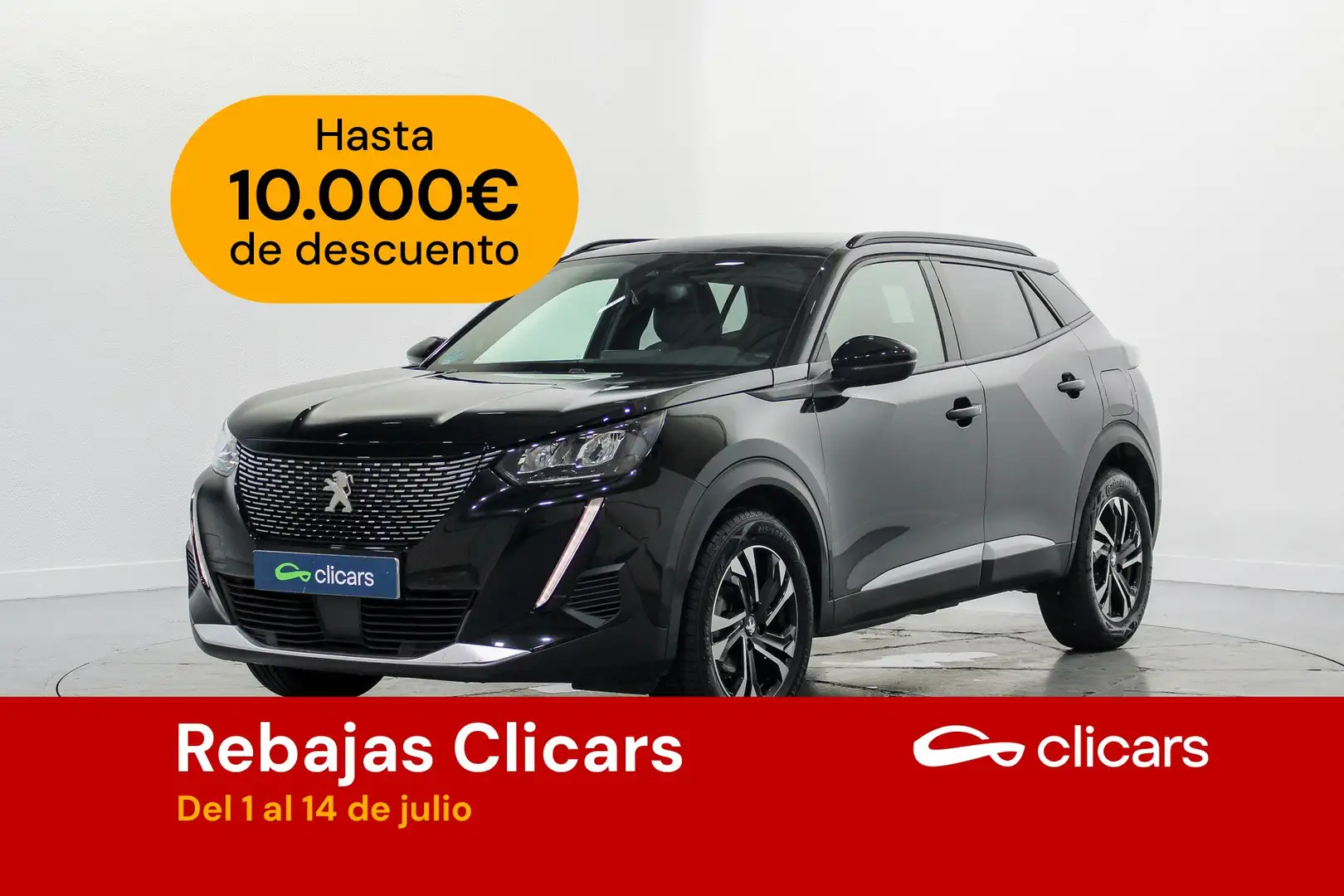 Peugeot 2008 1.2 PureTech S&S Allure 100 Noir - 1