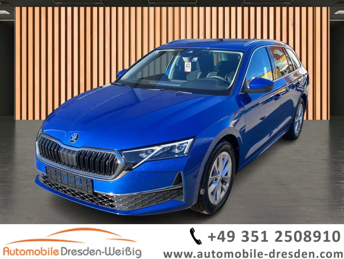 Skoda Octavia 2.0 TDI DSG Selection*Navi*Matrix LED Blau - 1