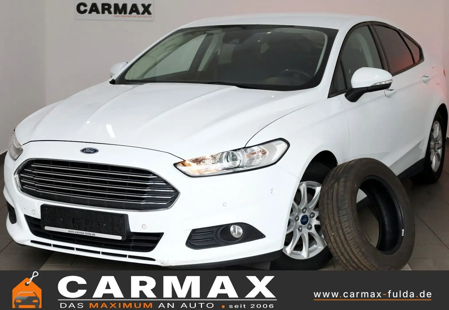 Ford Mondeo Lim. Trend Navi,SH,PDC,SR+WR Weiß - 1