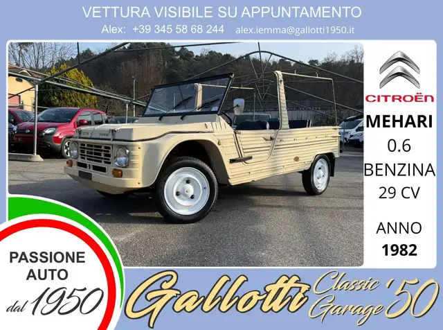 Citroen Méhari SUPER CONSERVATA