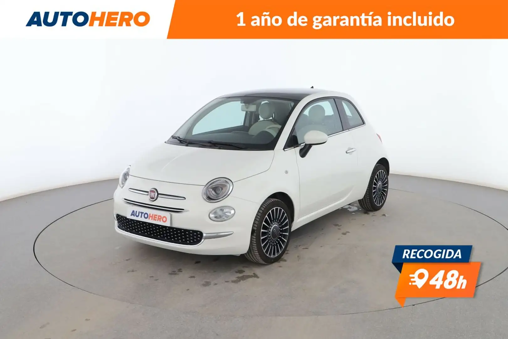 Fiat 500 1.2 Lounge Blanco - 1