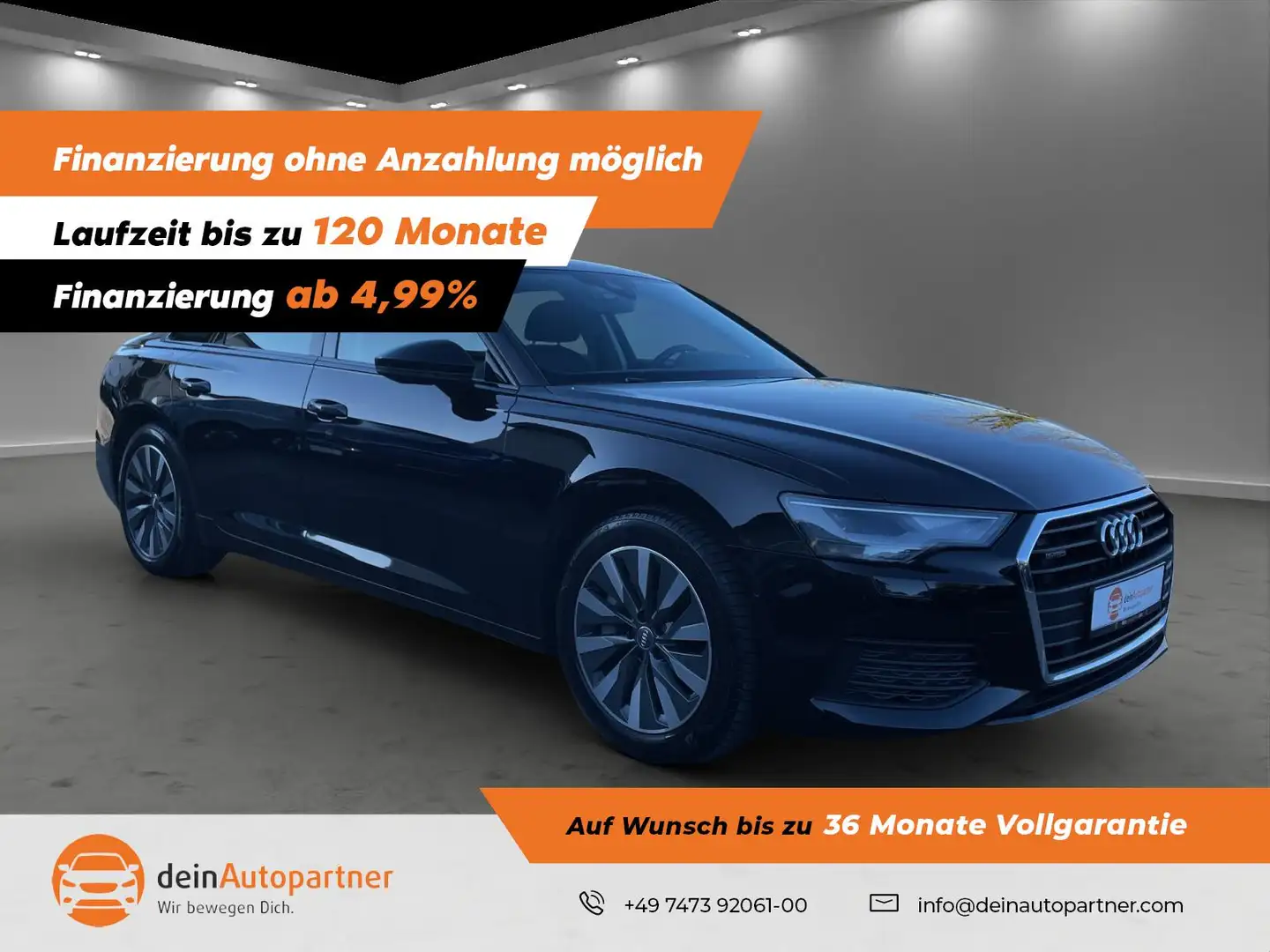 Audi A6 50 TFSI e quattro AHK/LED/NAVI/DAB Schwarz - 1