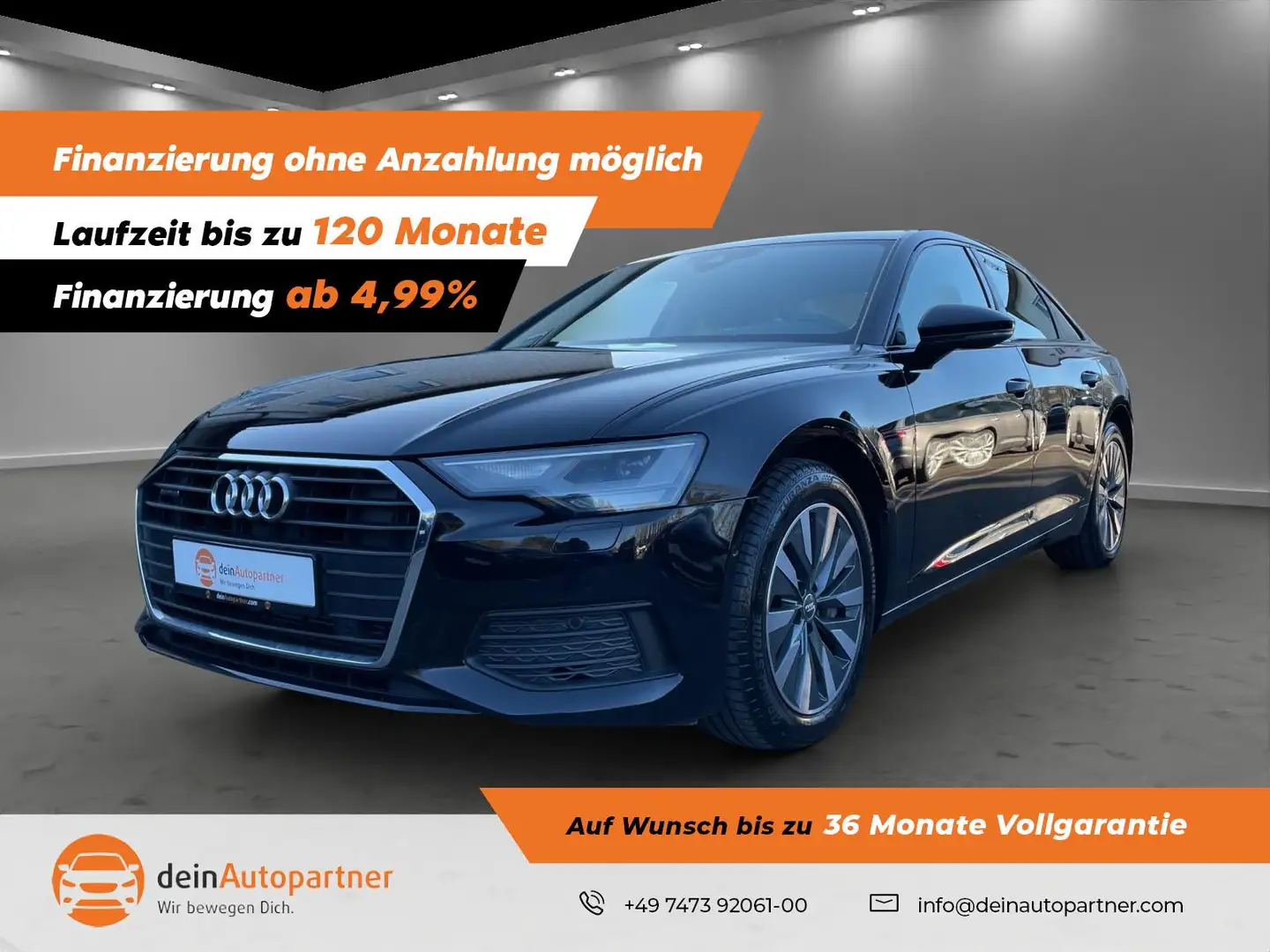 Audi A6 50 TFSI e quattro AHK/LED/NAVI/DAB Schwarz - 1