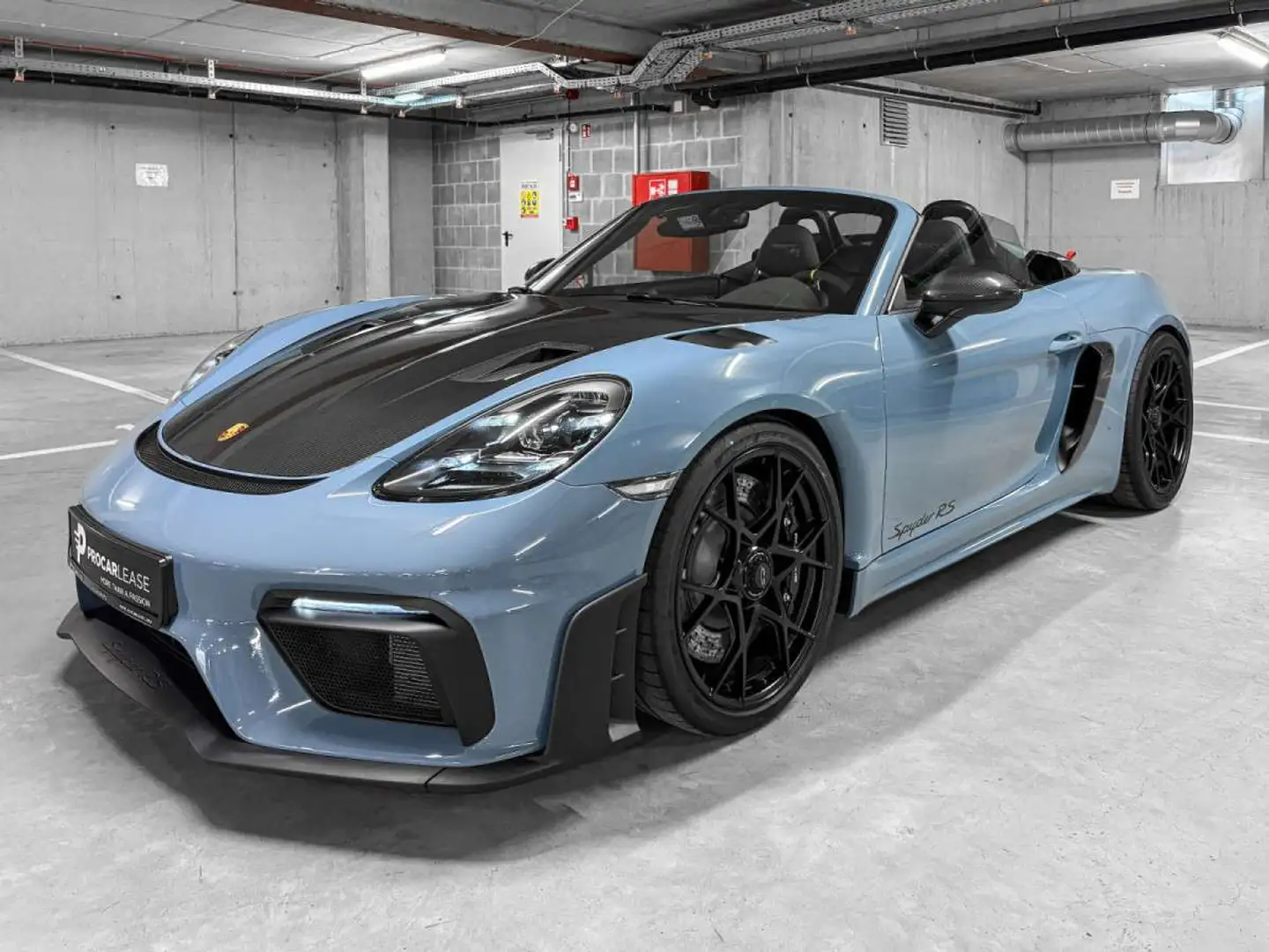 Porsche 718 Spyder SPYDER RS WEISSACH / PTS NASHY BLUE / CARBON/ RACE Bleu - 1