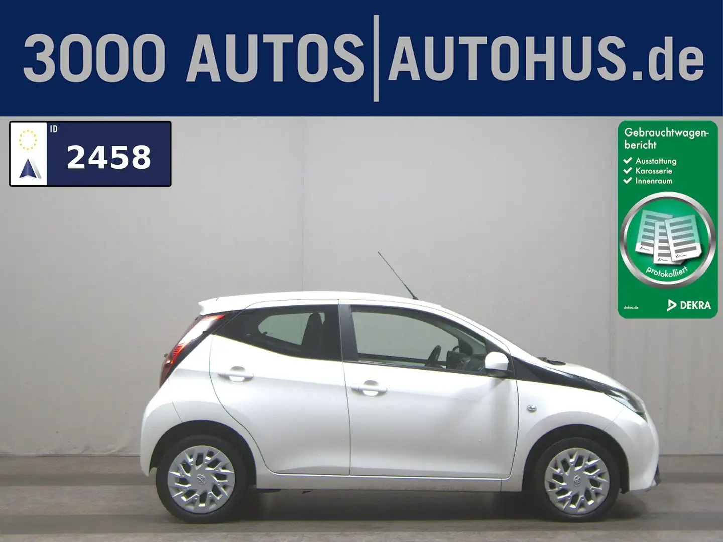 Toyota Aygo 1.0 x-play BT DAB Weiß - 1