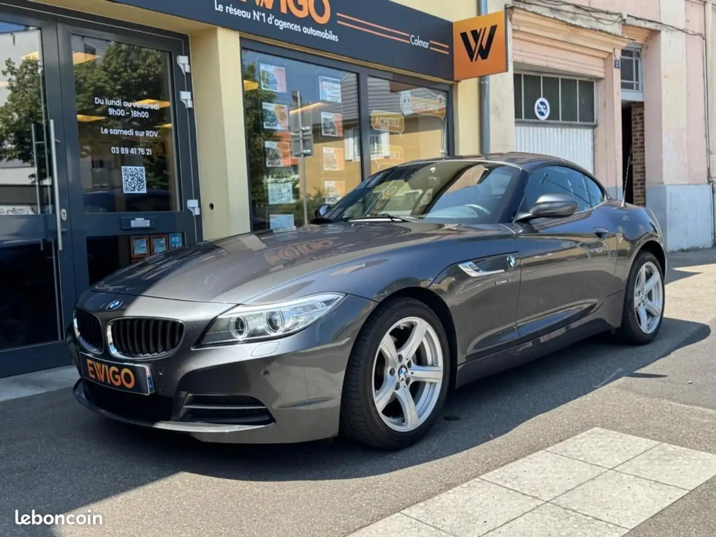 BMW Z4 roadster 1.8 i 155 lounge plus sdrive bva sieges c Gris - 2