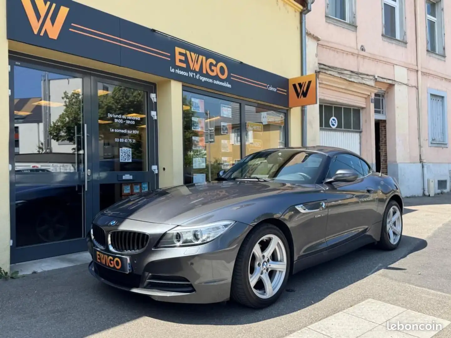 BMW Z4 roadster 1.8 i 155 lounge plus sdrive bva sieges c Gris - 1