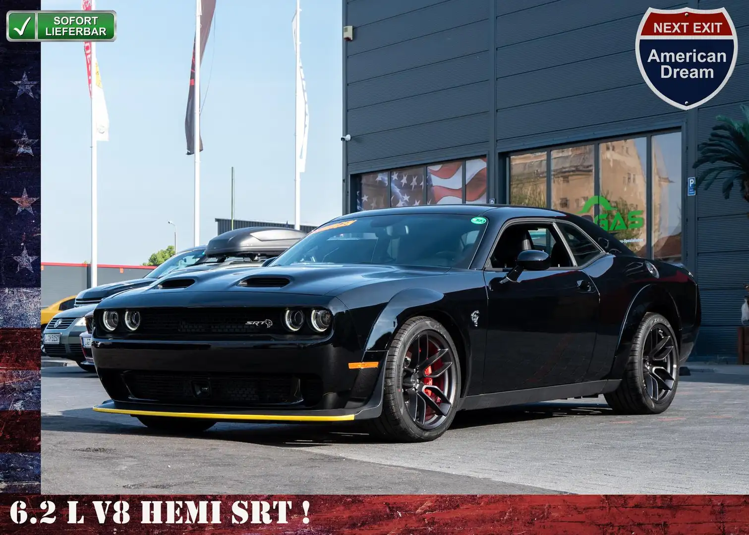 Dodge Challenger Hellcat Jailbreak 6,2l WB,Alcant.,ACC Black - 1