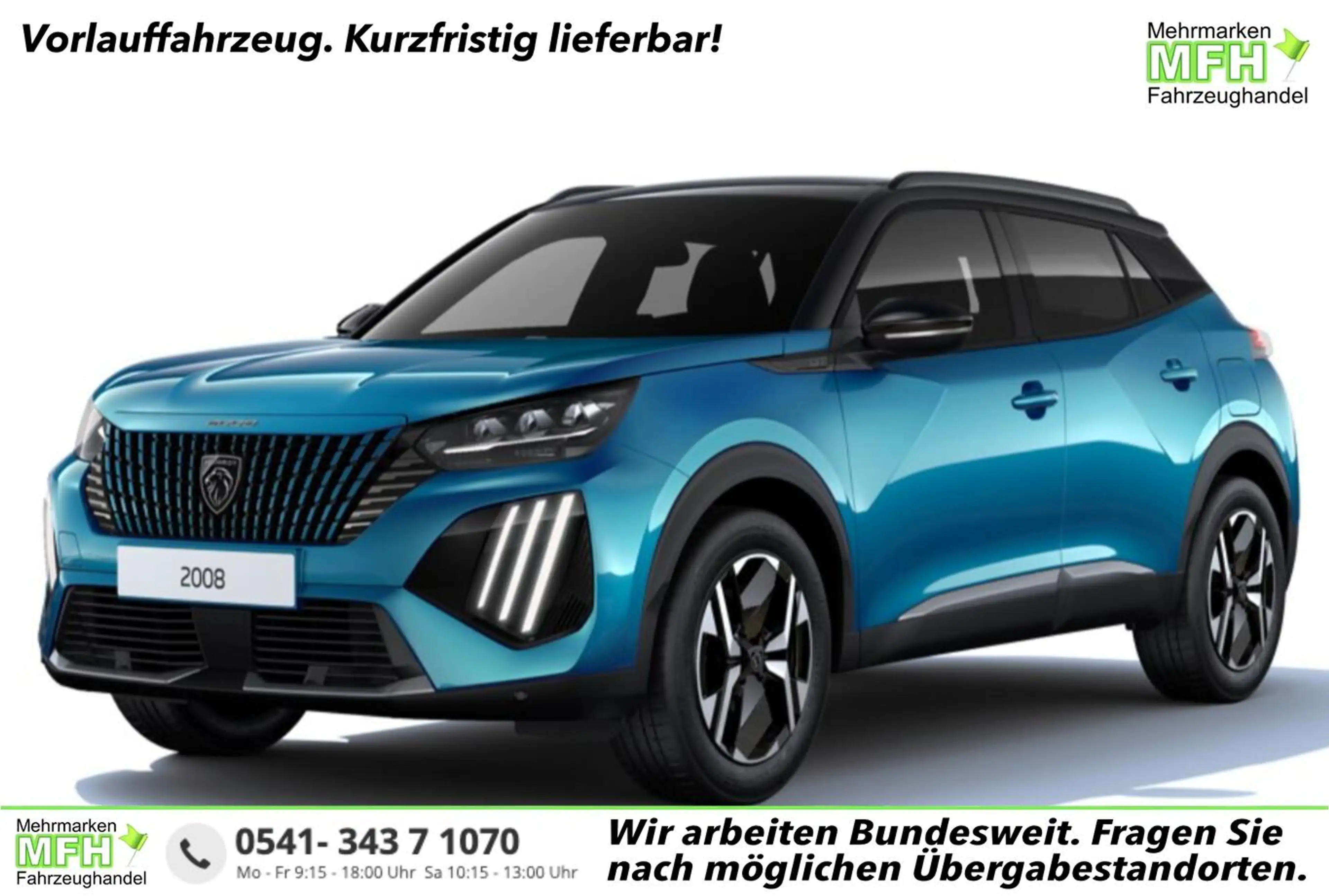 Peugeot 2008 GT Hybrid Nav 360° CarP DigC FullLED FlexP 100 ...