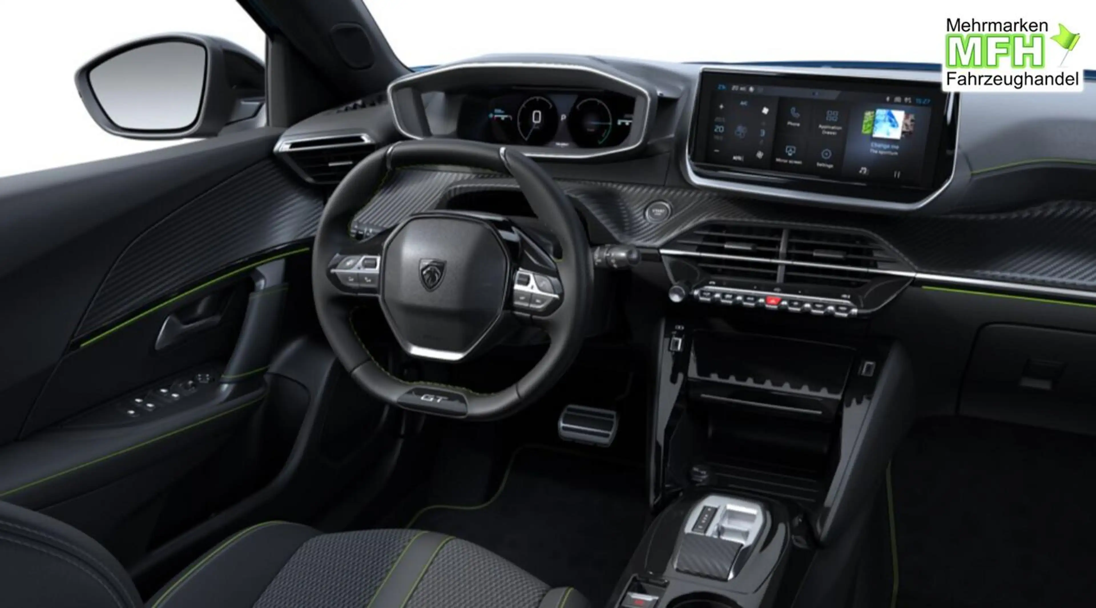 Peugeot 2008 GT Hybrid Nav 360° CarP DigC FullLED FlexP 100 ... — photo 5