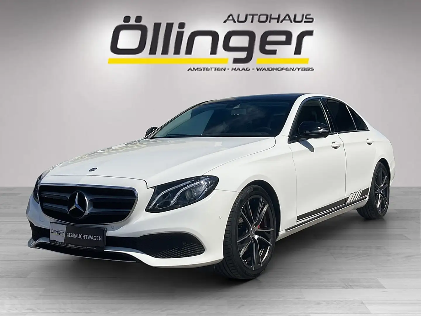Mercedes-Benz E 200 Avantgarde Aut. Weiß - 1