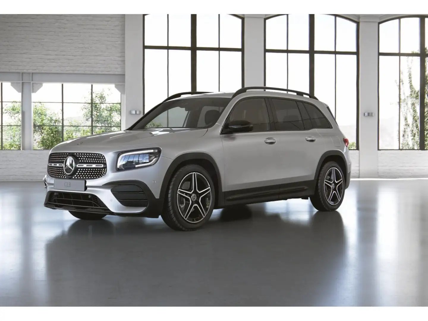 Mercedes-Benz GLB 200 d 4MATIC *AMG-Line*Night-Paket*Keyless-Go*u.v.m.* Argent - 2