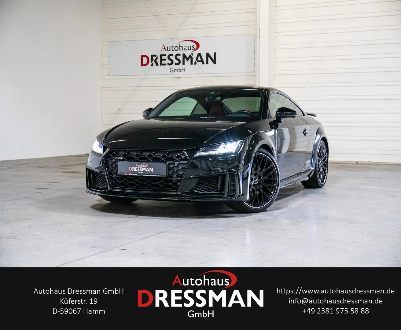 Audi TTS quattro competition Coupe CARBON LED B&O 20Z Schwarz - 1
