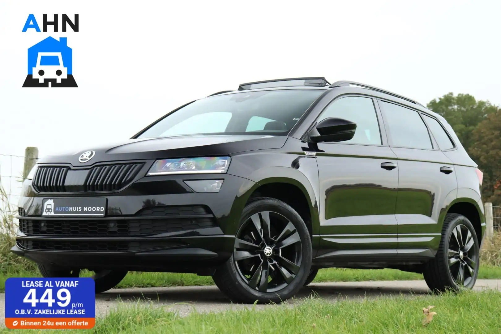 Skoda Karoq 1.5 TSI / 150 PK/ DSG / Sportline / Black Edition Schwarz - 1