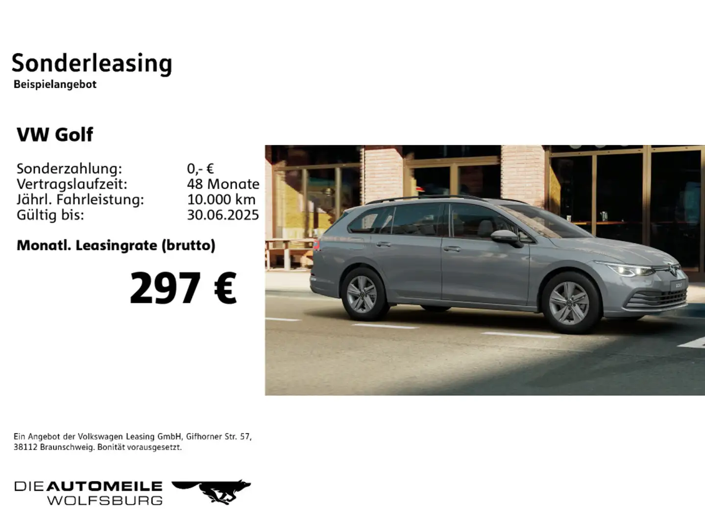 Volkswagen Golf Variant Golf 8 VIII Variant 1.0 TSI Life Pano, IQ.Light, Grau - 2