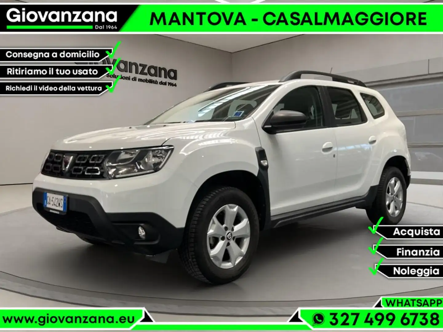 Dacia Duster 1.0 tce Comfort Eco-g  4x2 100cv Weiß - 1