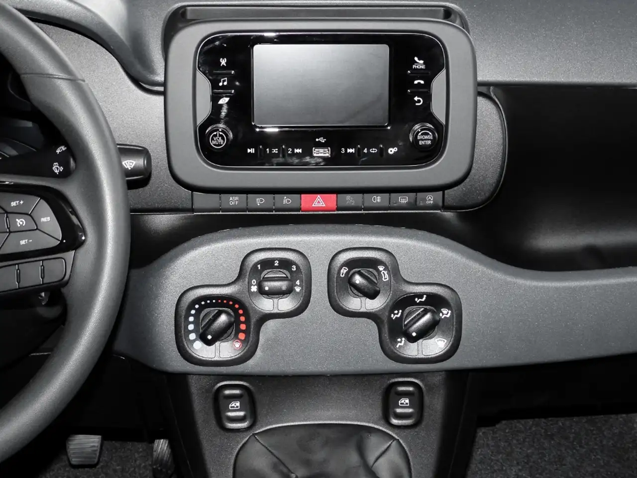 Fiat Panda Mild Hybrid City Paket Cinema Schwarz 6