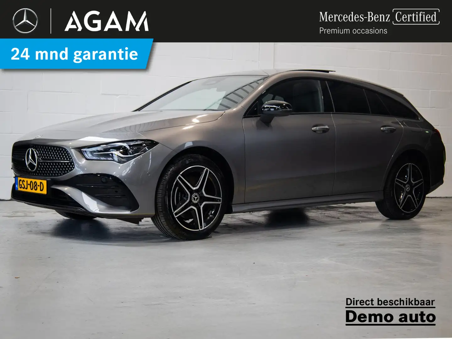 Mercedes-Benz CLA 250 Shooting Brake e AMG Line Premium | Panorama dak Grijs - 1