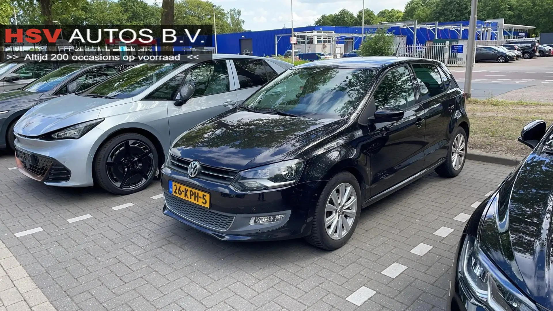 Volkswagen Polo 1.4-16V Highline navi LM 4-deurs org NL Noir - 1