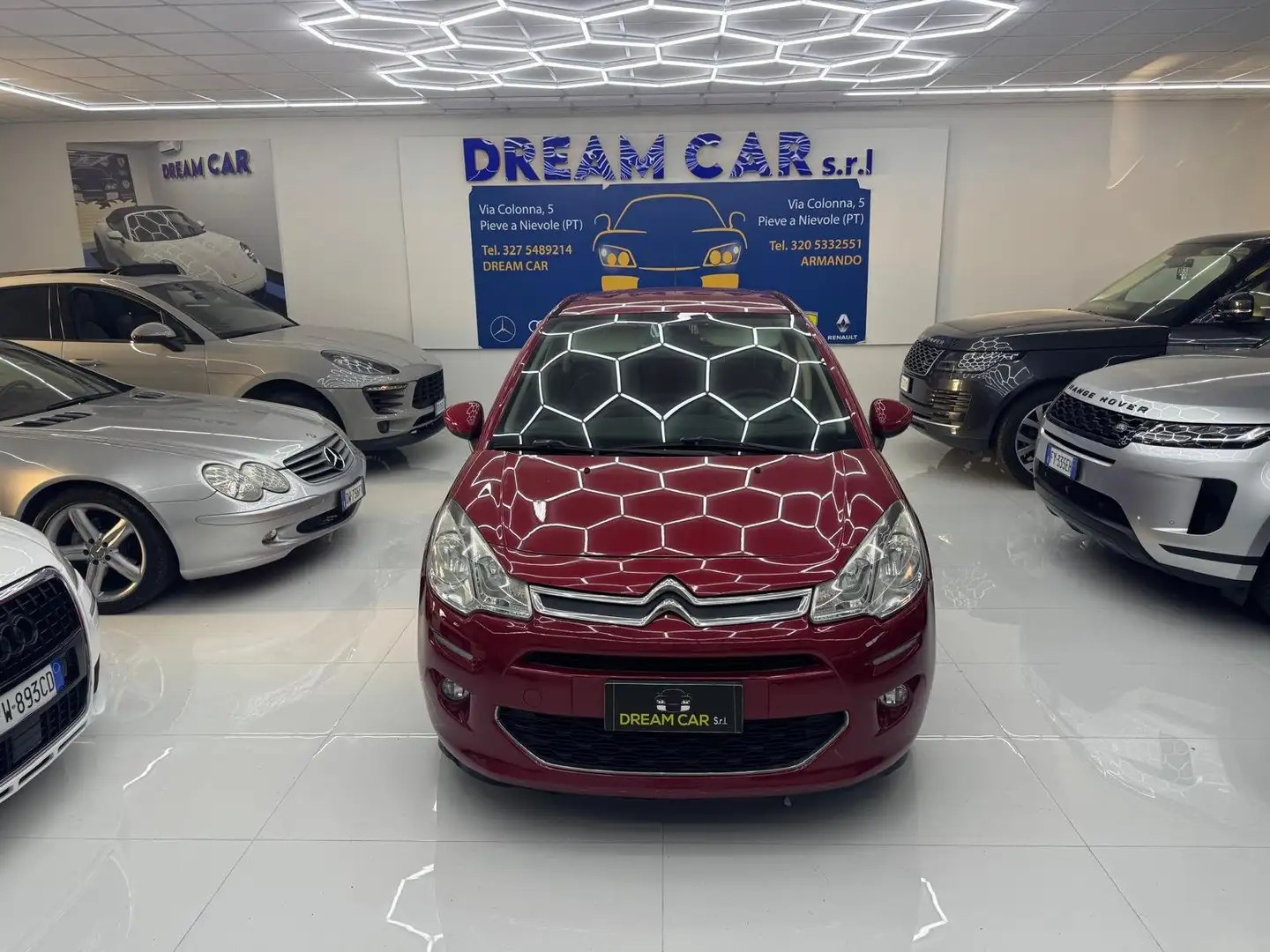 Citroen C3 C3 II 2009 1.2 puretech (vti) Exclusive 82cv FL Rouge - 1