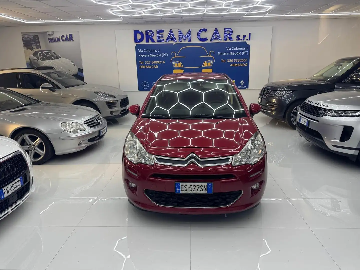 Citroen C3 C3 II 2009 1.2 puretech (vti) Exclusive 82cv FL Rouge - 2