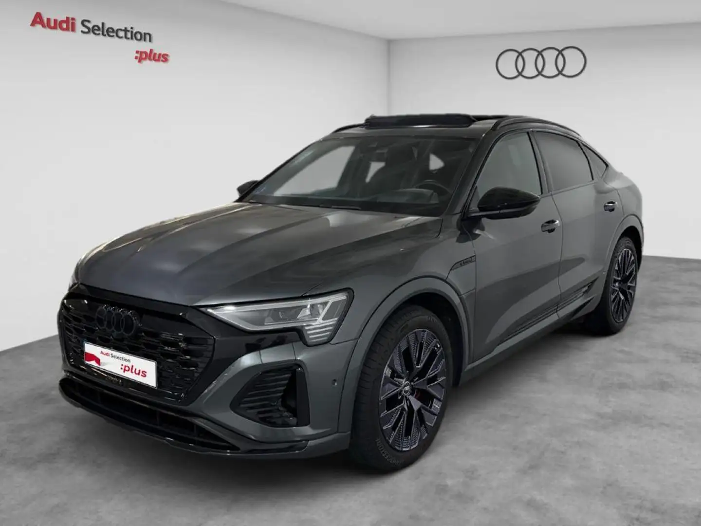 Audi Q8 e-tron Sportback 55 quattro S line Gris - 1