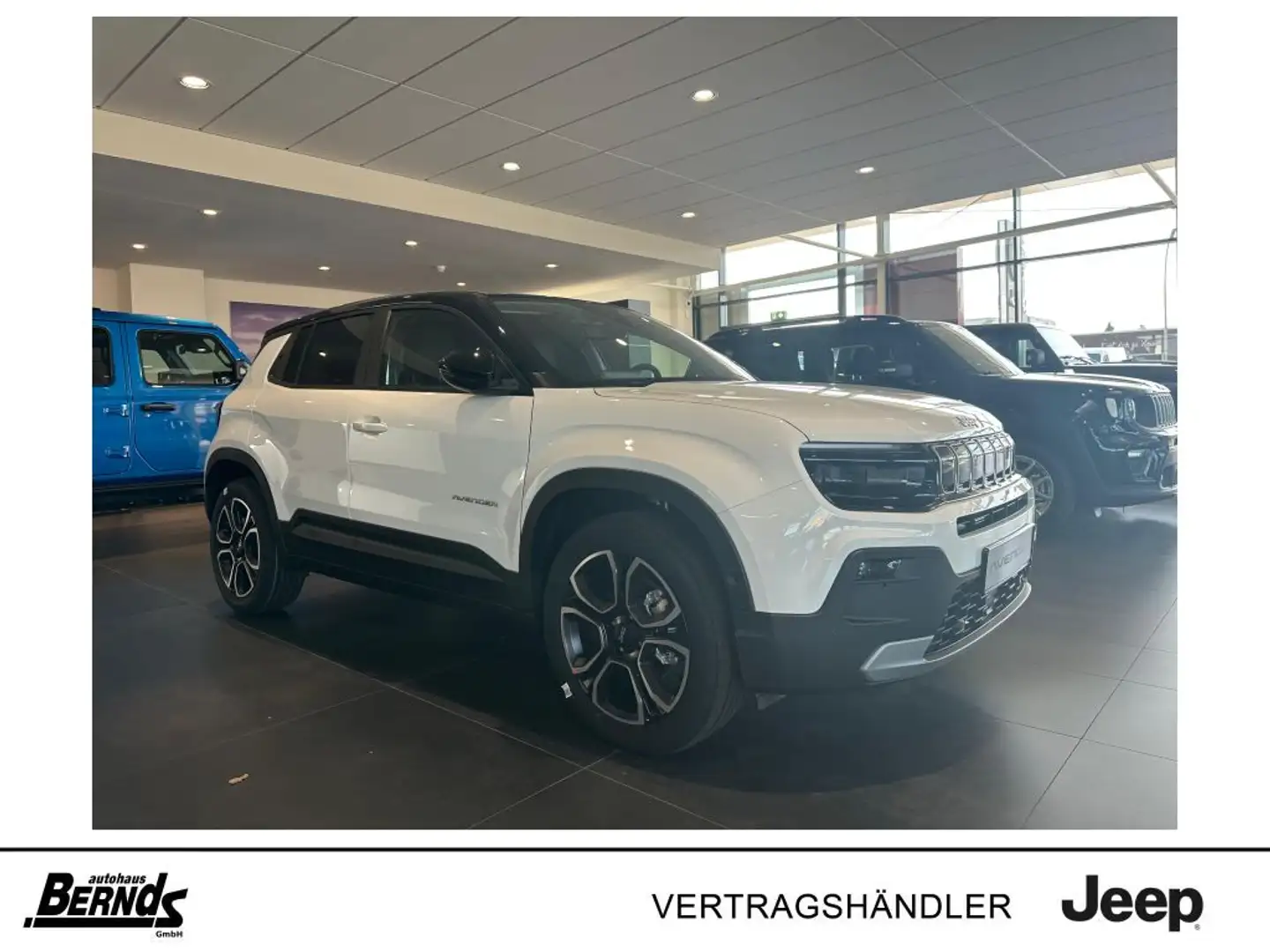 Jeep Avenger 1.2 T3 48V e-Hybrid Automatik Summit RKAM SHZ Blanc - 2