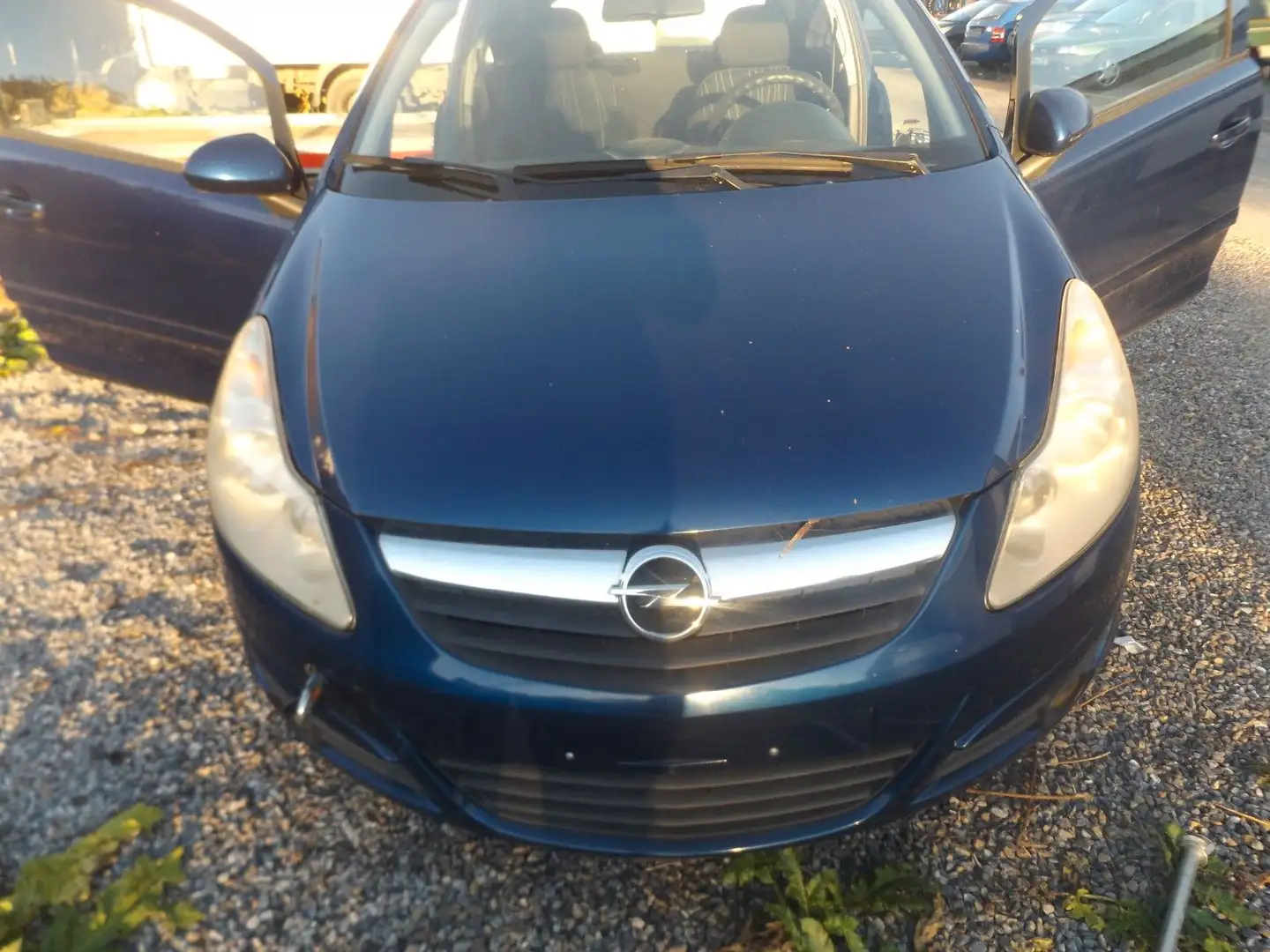 Opel Corsa D Edition Turbodiesel Blau - 1