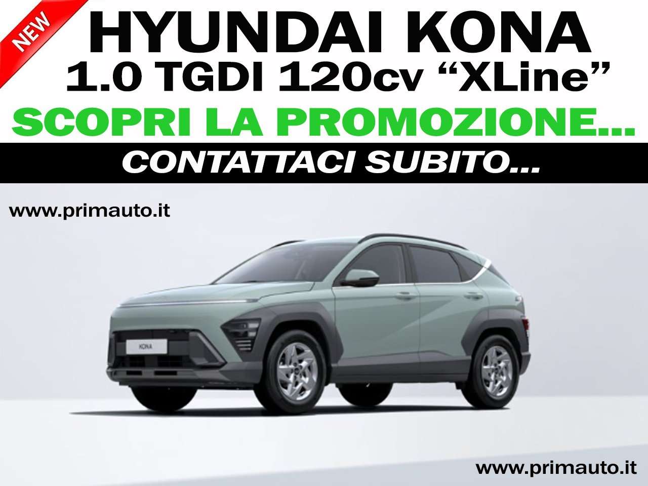 Hyundai KONA 1.0 t-gdi X-LINE 2wd 120cv - New Model!
