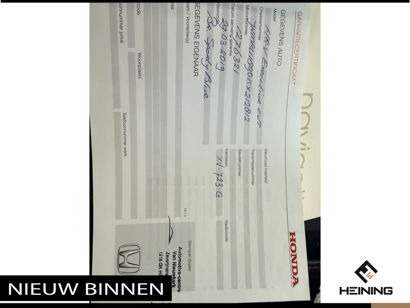 Honda HR-V 1.5 i-VTEC Executive. Automaat. Pano. Camera. Nav. — photo 25