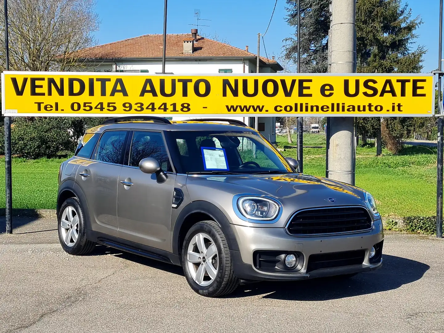 MINI One Countryman 1.5 102 CV Pepper Apple CarPlay - Full LED Grigio - 1