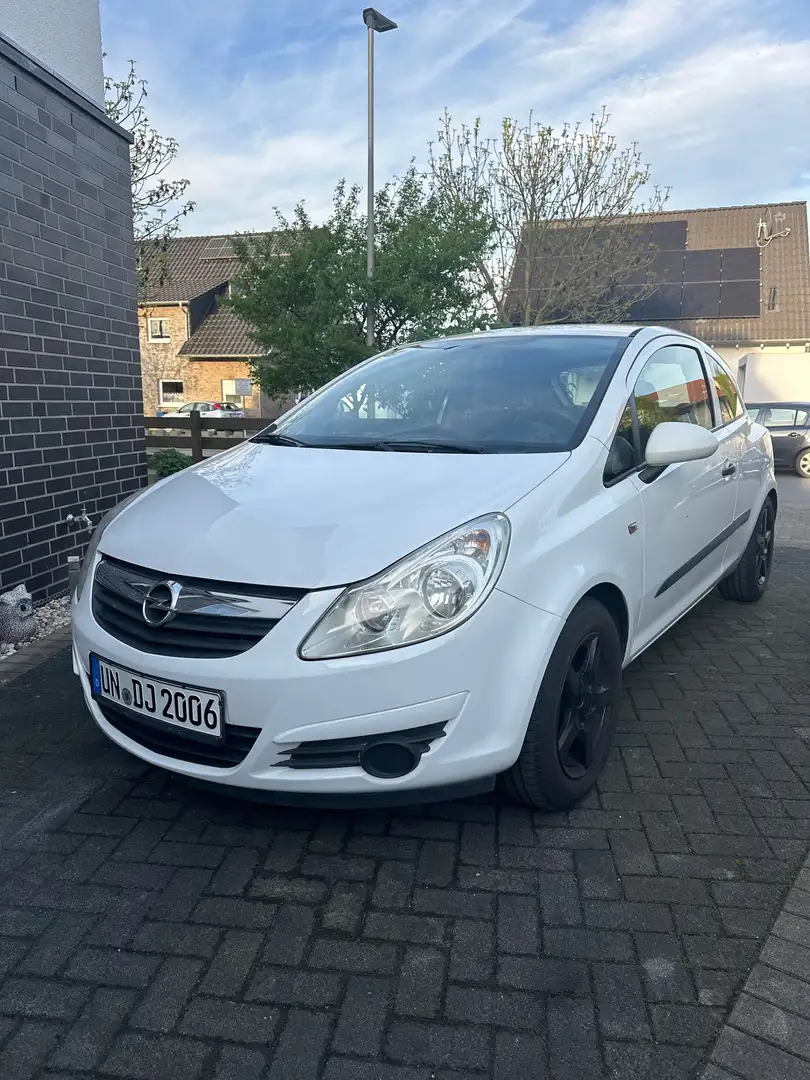 Opel Corsa 1.0 12V Weiß - 1