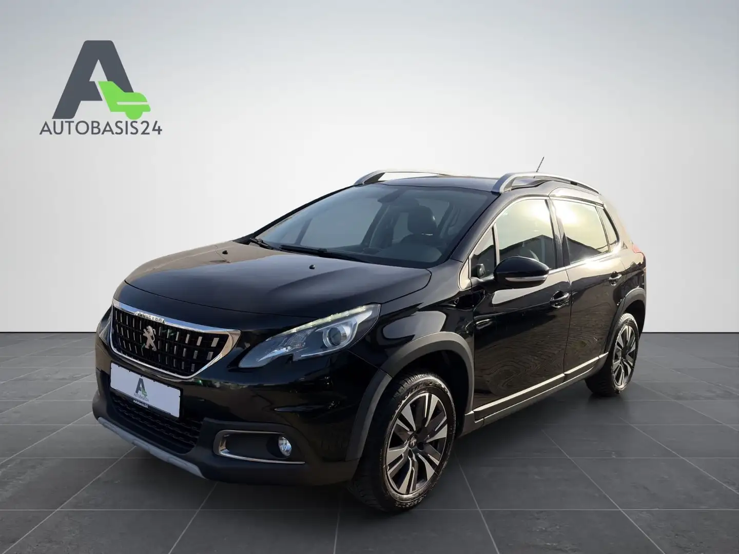 Peugeot 2008 1.2 PureTech Allure*KAMERA*SHZ*ALU*NAVI*AHK Negro - 1