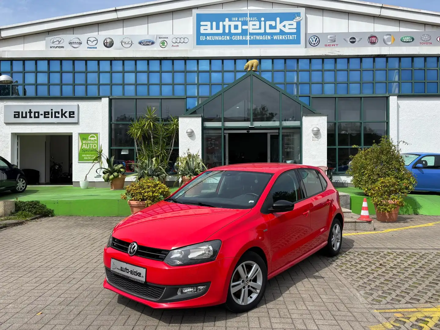 Volkswagen Polo 1.6 TDI BMT Match Rot - 1