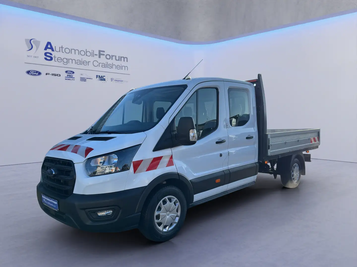Ford Transit Pritsche DoKa 350 L3 *AHK*KLIMA*BEIFAHRER-AIRBAG* bijela - 2
