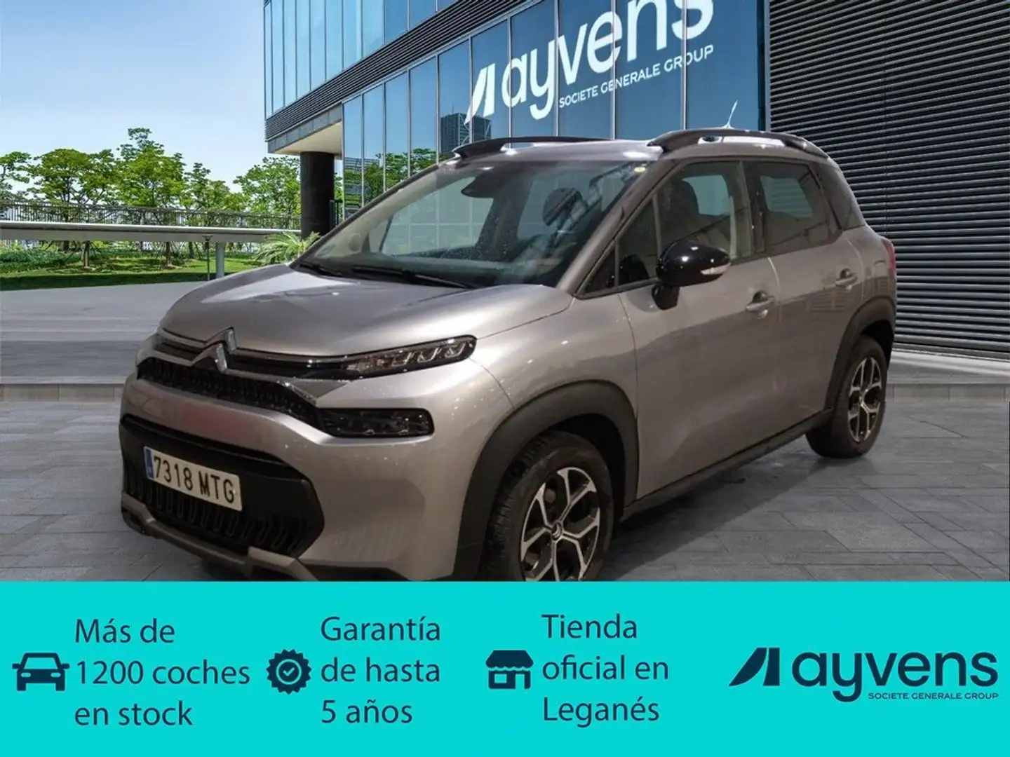 Citroën C3 Aircross BlueHDi S&S Plus 110 Gris - 1