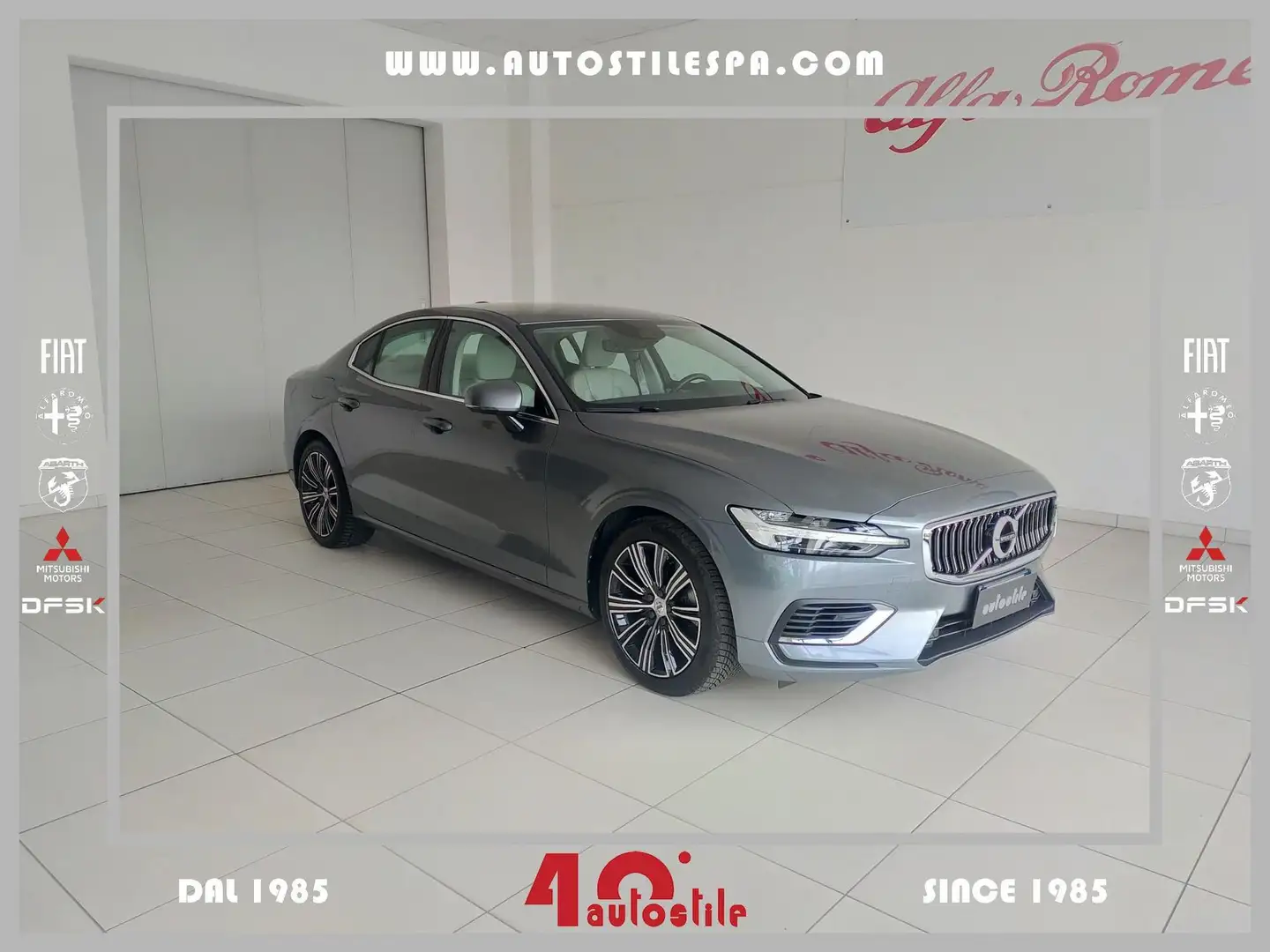 Volvo S60 S60 T8 Recharge AWD Plug-in Hybrid Inscription Ph Gris - 1