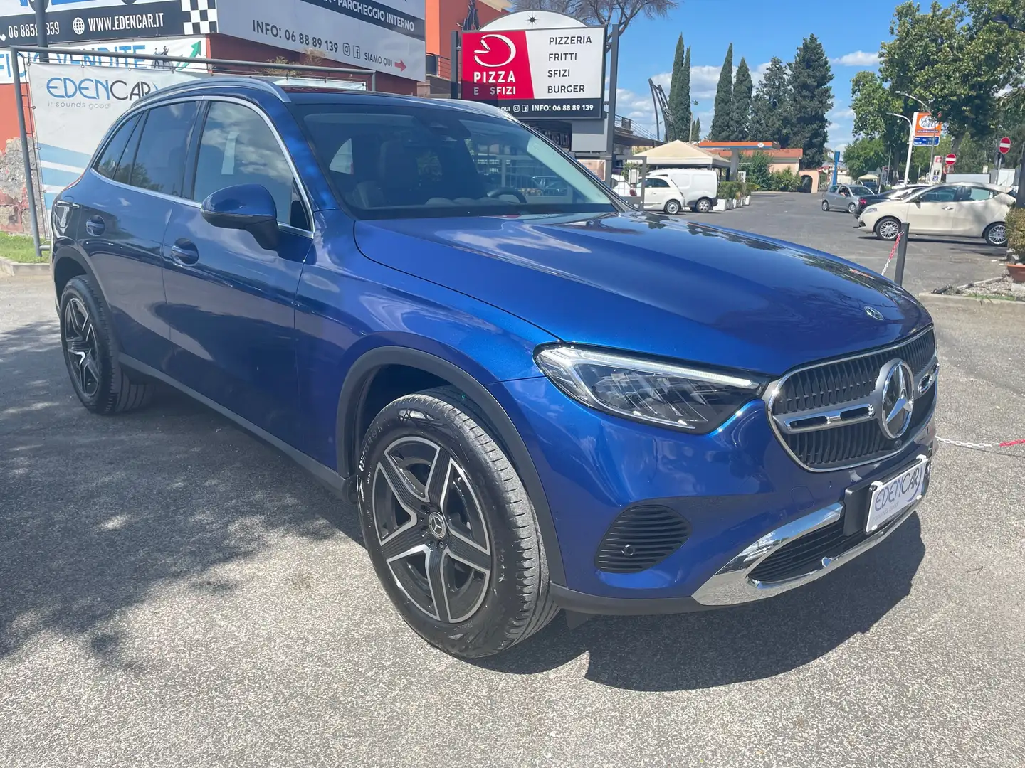 Mercedes-Benz GLC 220 d Advanced Plus 4matic auto Tetto Pelle Blu/Azzurro - 1