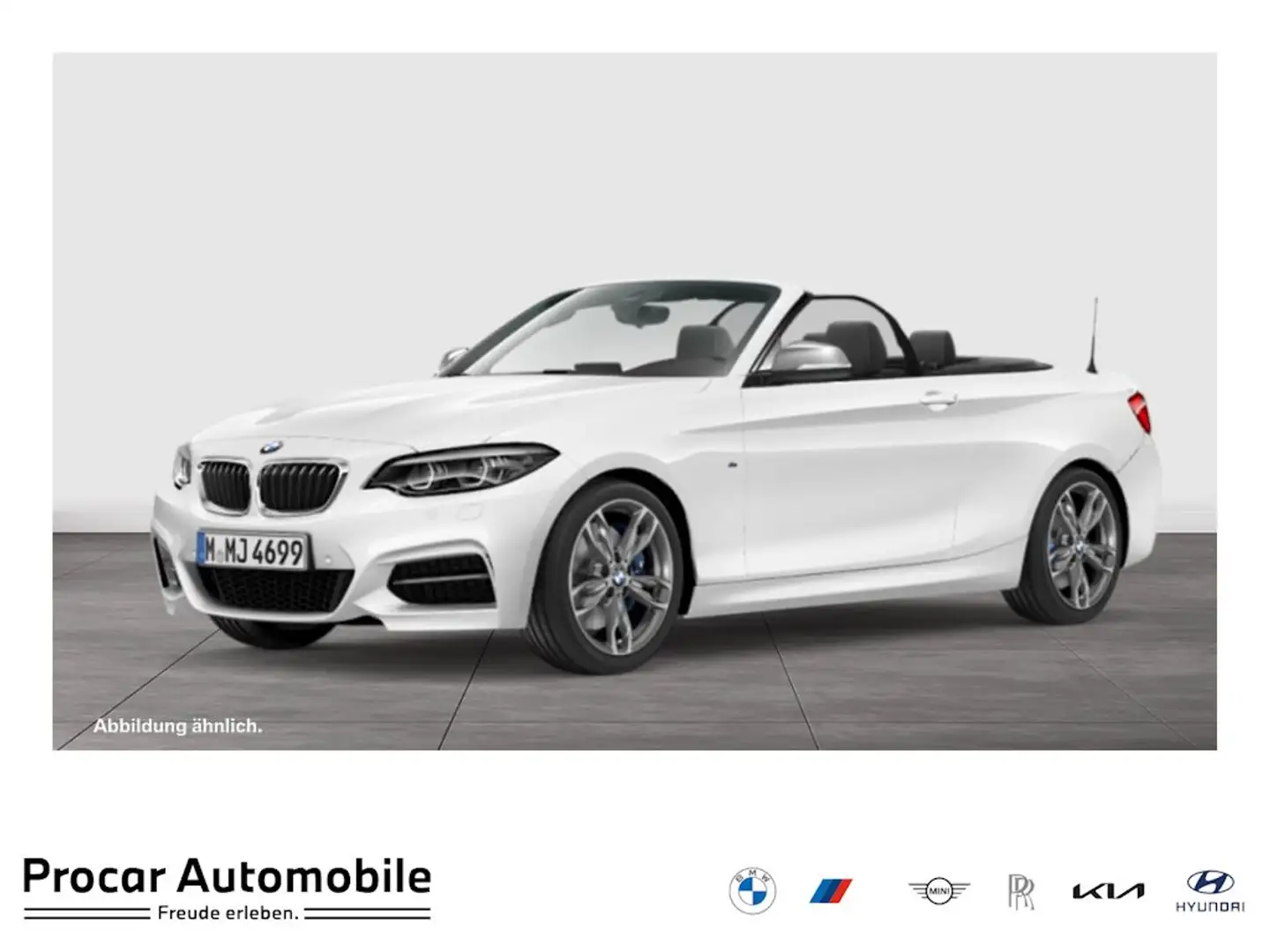 BMW 240 M240i M SPORT+H/K+ADAPT.LED+NAVI+SHZ+LHZ Blanc - 1