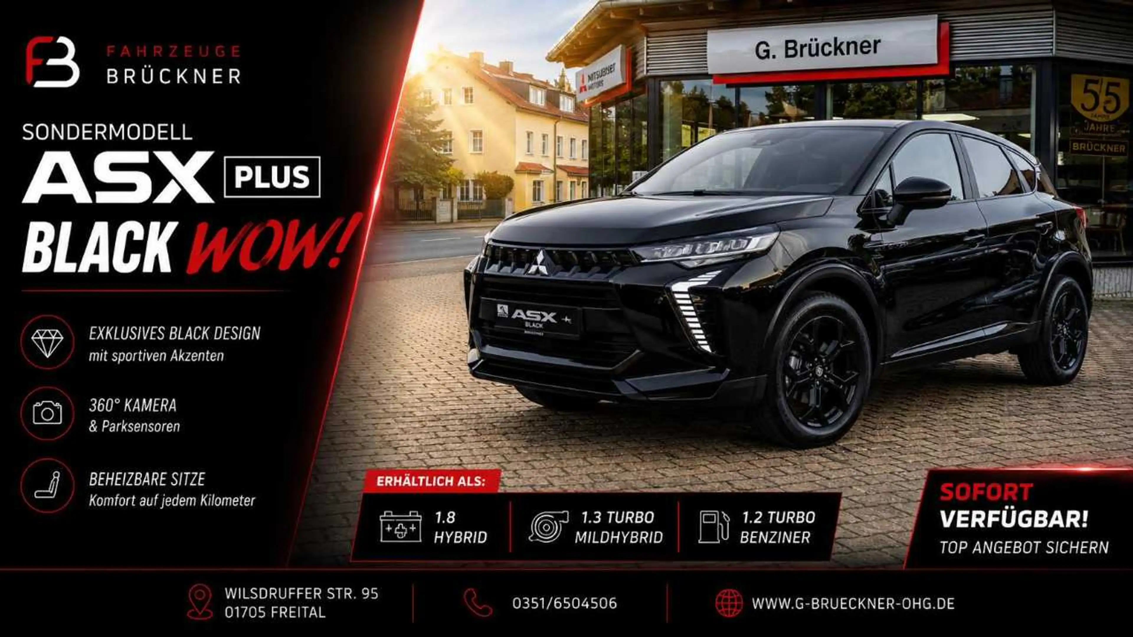 Mitsubishi ASX 1.8 Hybrid Black