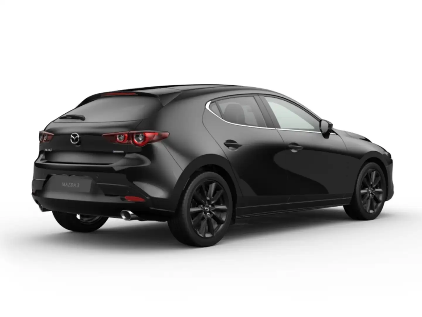 Mazda 3 (2025) TAKUMI e-Skyactiv-X 186PS 6AT SUNR RLOP HUD Schwarz - 2
