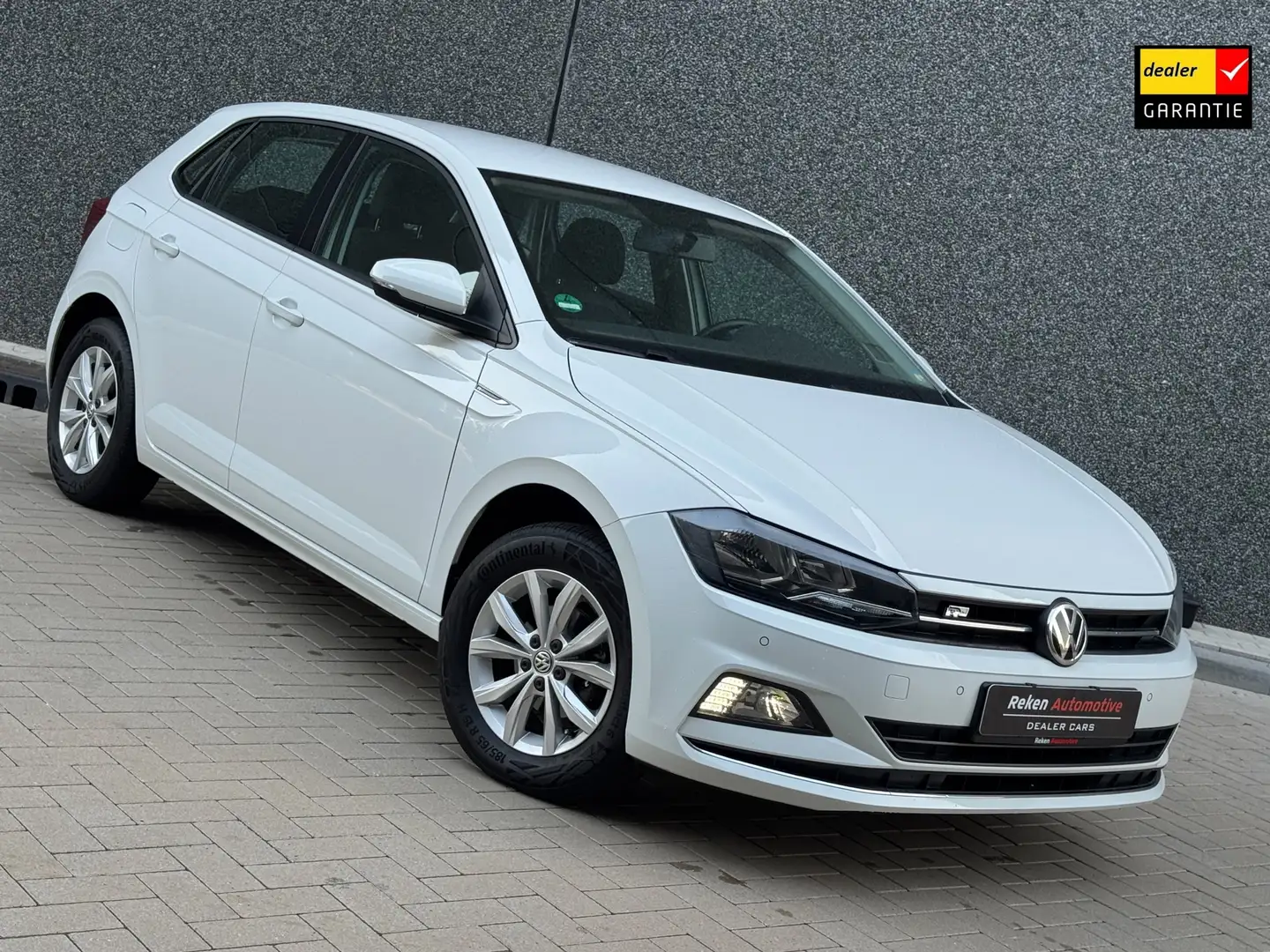 Volkswagen Polo 1.0 TSI R-Line Navi Cruise Dealeronderh Wit - 1