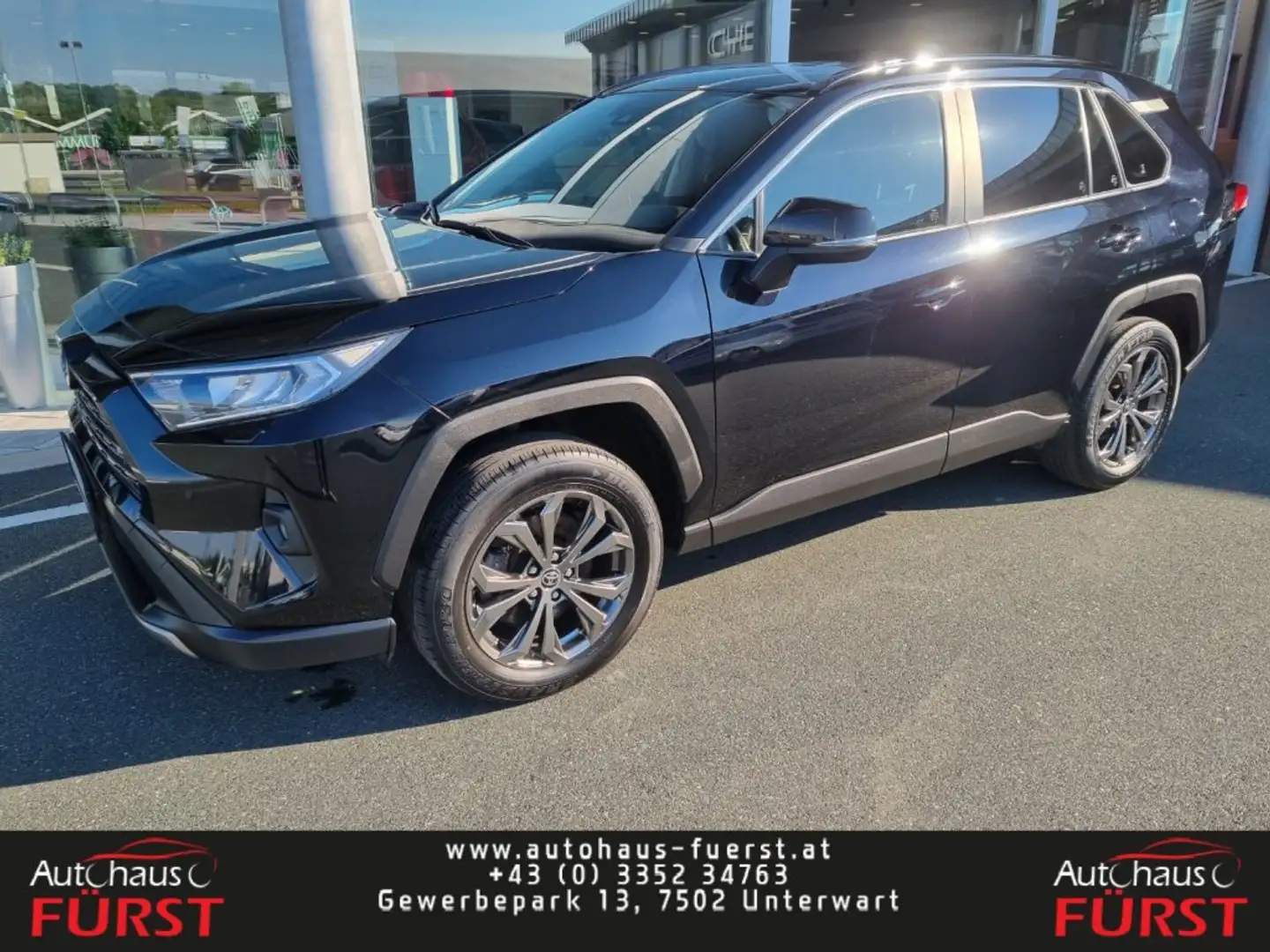 Toyota RAV 4 - 2,5l Hyb 4x2 Active Drive CVT *8-Fach* Schwarz - 1
