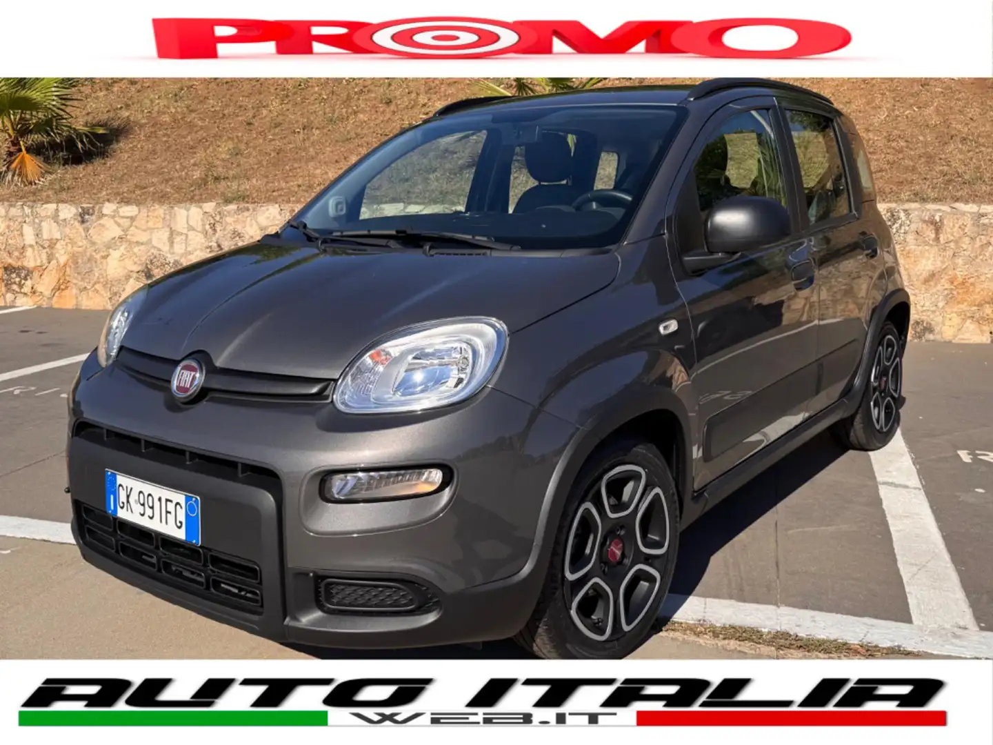 Fiat Panda 1.0 HYBRID CITY LIFE 5 POSTI+TELEF+VOLANTE MULTI Grigio - 1