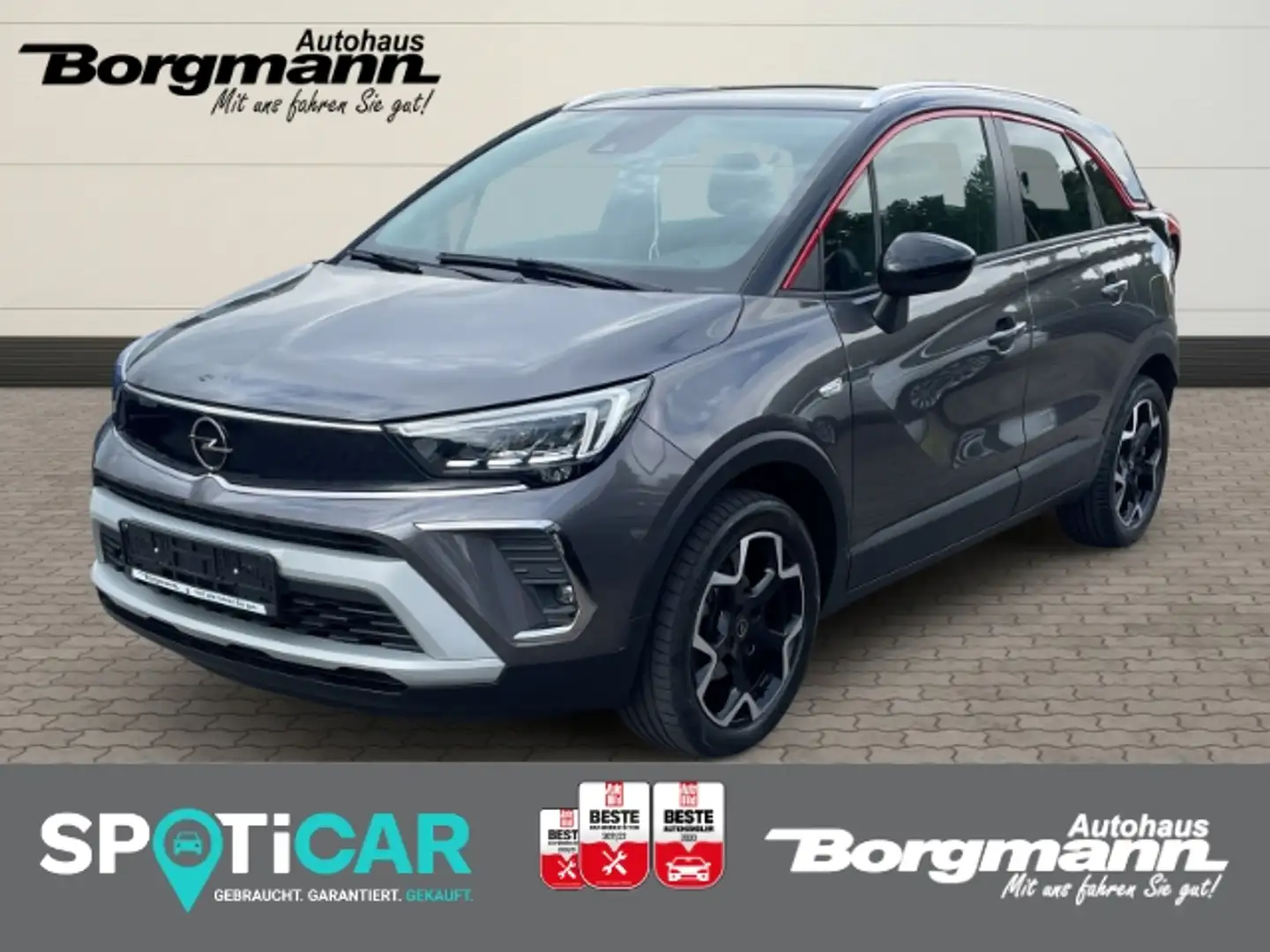 Opel Crossland GS Line 1.2 Turbo Navi - Sitzheizung - Bluetooth Gris - 1