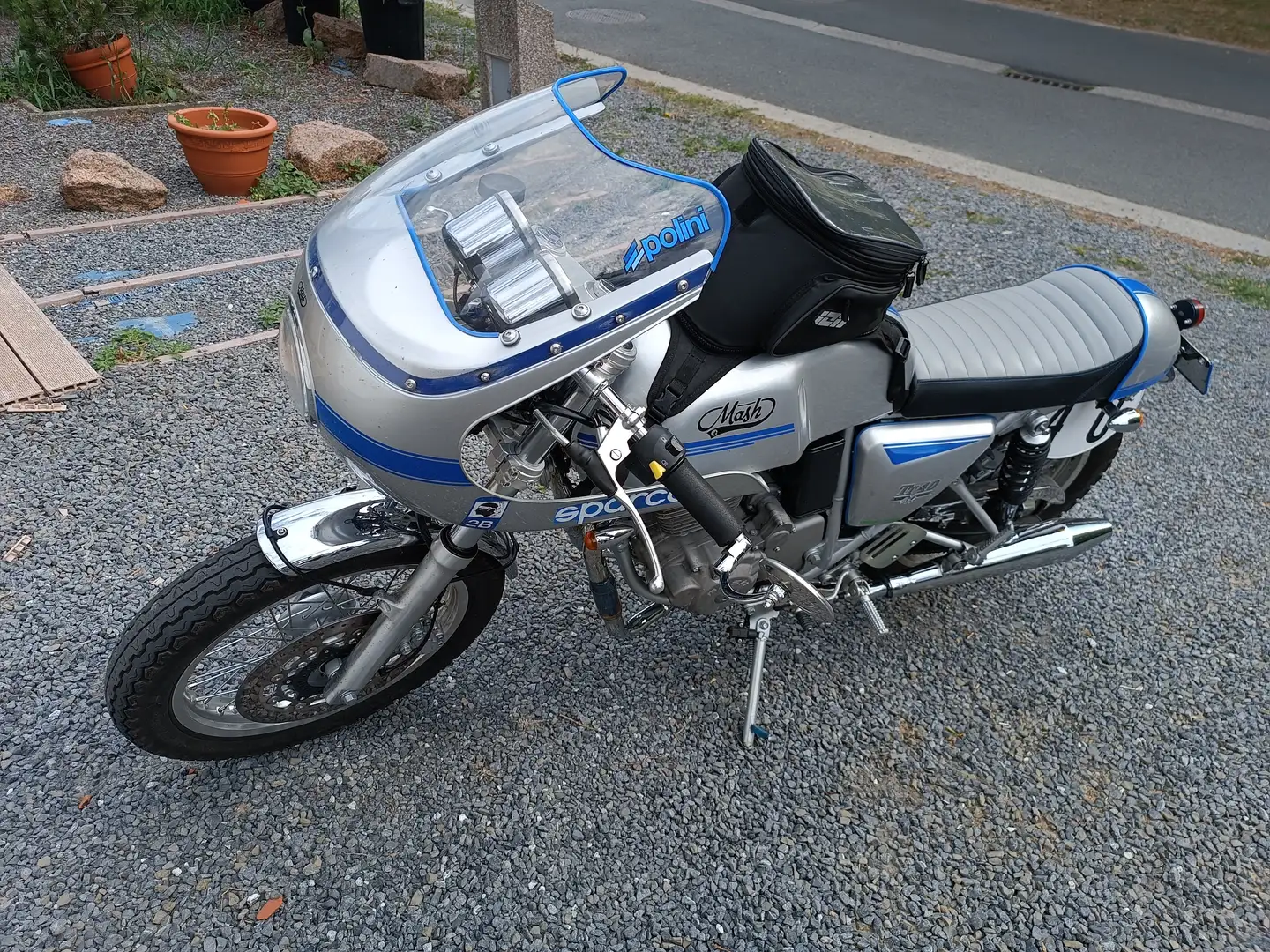 Mash Café Racer Azul - 1
