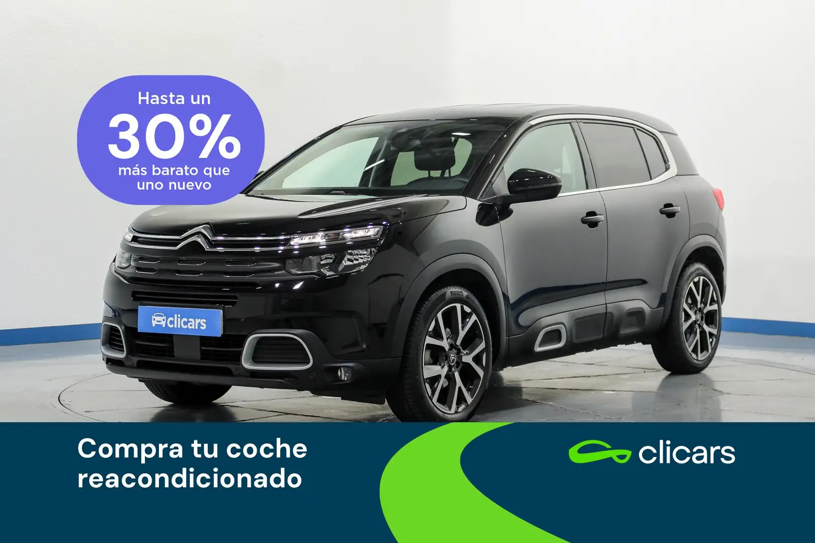Citroen C5 Aircross PureTech S&S Feel 130 Negro - 1